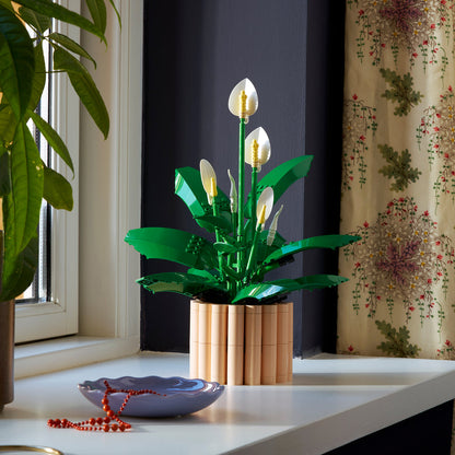 LEGO® Botanicals Peace Lily - Bộ Lắp Ráp Hoa Lan Ý Trang Trí - LEGO 11504