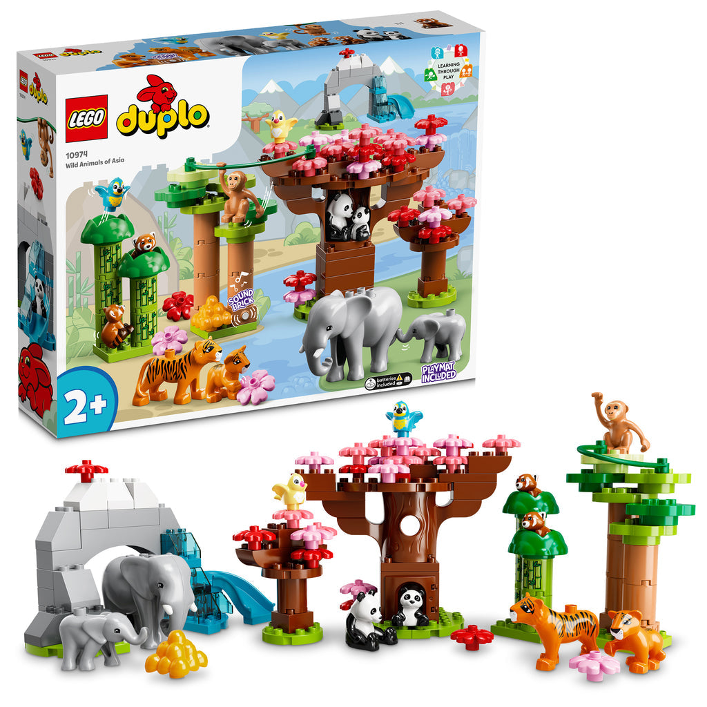 LEGO® DUPLO™ Wild Animals of Asia - Đồ Chơi Lắp Ráp Động Vật Hoang Dã Châu Á - LEGO 10974 LEGO - ảnh 3 - Lego