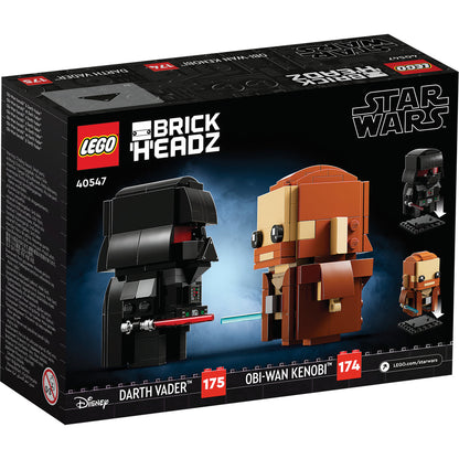 LEGO® BrickHeadz™ Obi-Wan Kenobi™ & Darth Vader™ - Mô hình lắp ráp nhân vật Star Wars - LEGO 40547 LEGO - ảnh 7 - LEGO