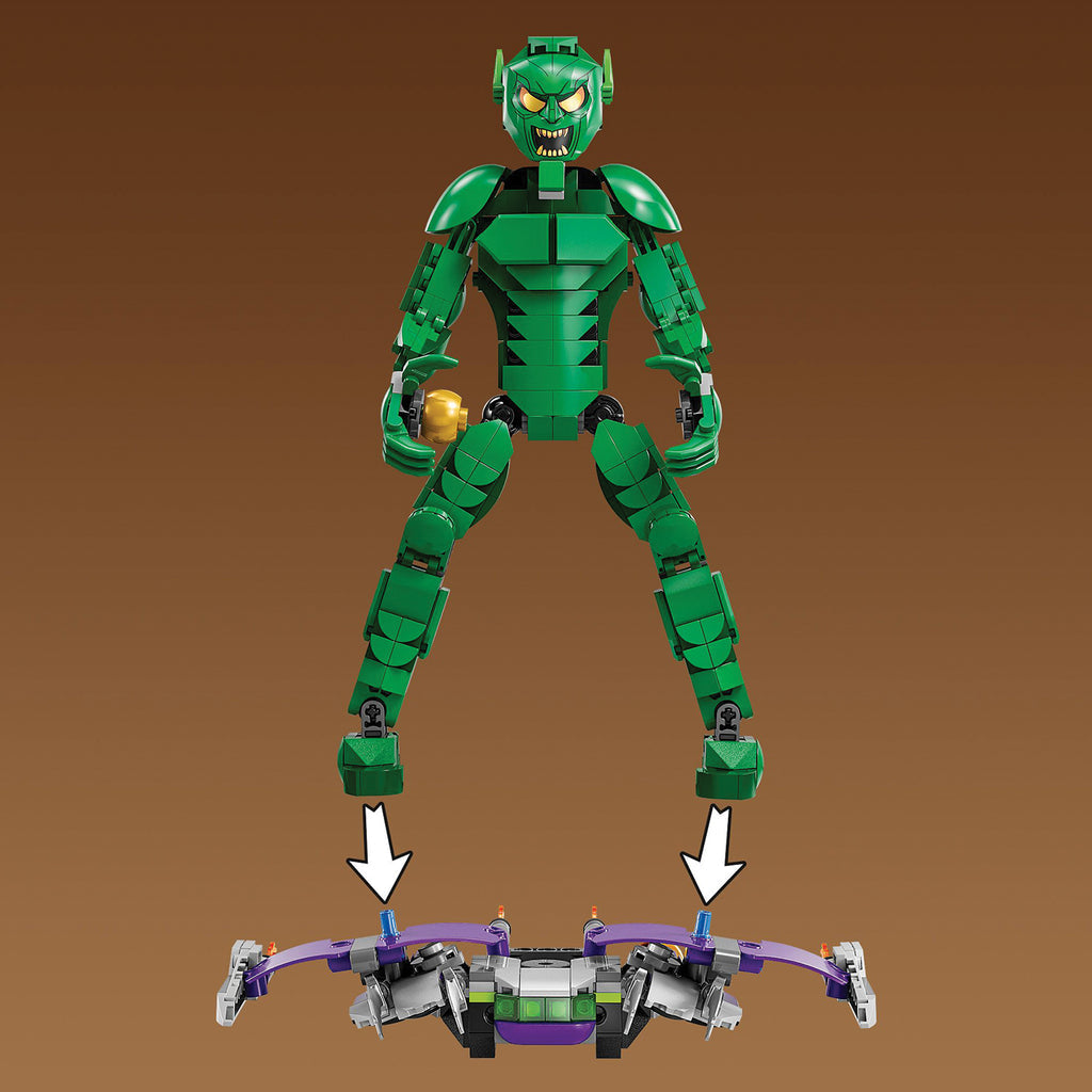 LEGO® Marvel Green Goblin Construction Figure - Mô Hình Lắp Ráp Green Goblin LEGO 76284 - Hình ảnh bổ sung 7