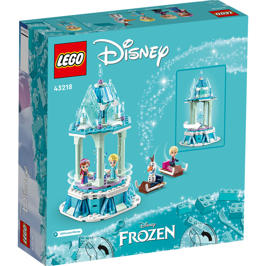LEGO® Disney™ Anna and Elsa’s Magical Carousel - Bộ Đồ Chơi Lắp Ráp Vòng Quay Phép Thuật Frozen - LEGO 43218
