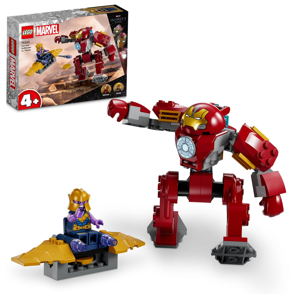 LEGO® Marvel Iron Man Hulkbuster vs. Thanos - Đồ chơi lắp ráp Siêu anh hùng LEGO 76263 - Hình ảnh bổ sung 9