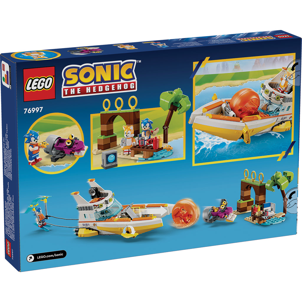 LEGO® Sonic the Hedgehog™ Tails’ Adventure Boat - Đồ Chơi Lắp Ráp Thuyền Phiêu Lưu LEGO 76997