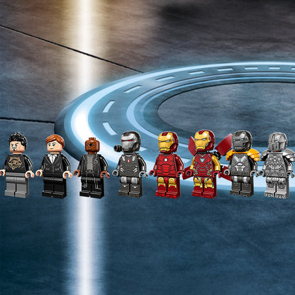 LEGO® Marvel Iron Man Armory - Đồ Chơi Lắp Ráp Phòng Trưng Bày Giáp - LEGO 76216