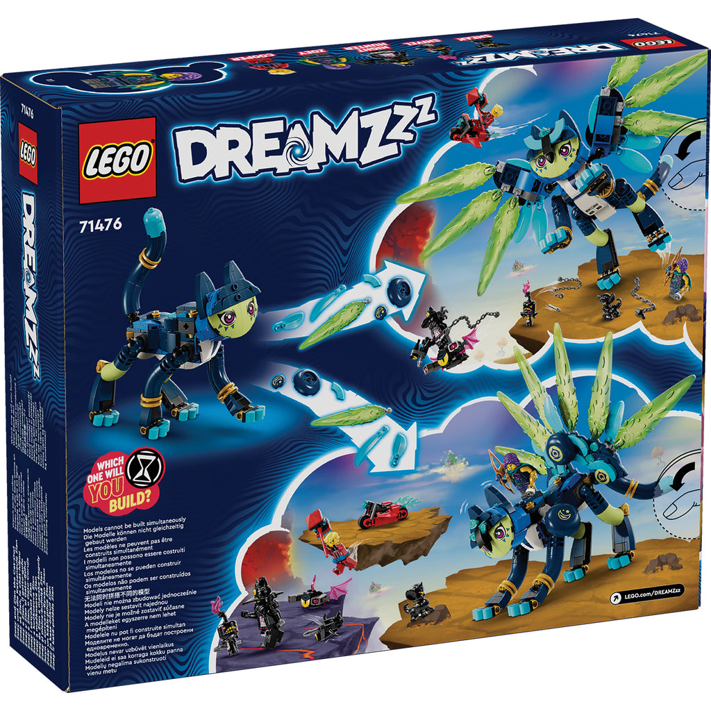 LEGO® DREAMZzz™ Zoey and Zian the Cat-Owl - Bộ Lắp Ráp Sinh Vật Huyền Bí LEGO 71476