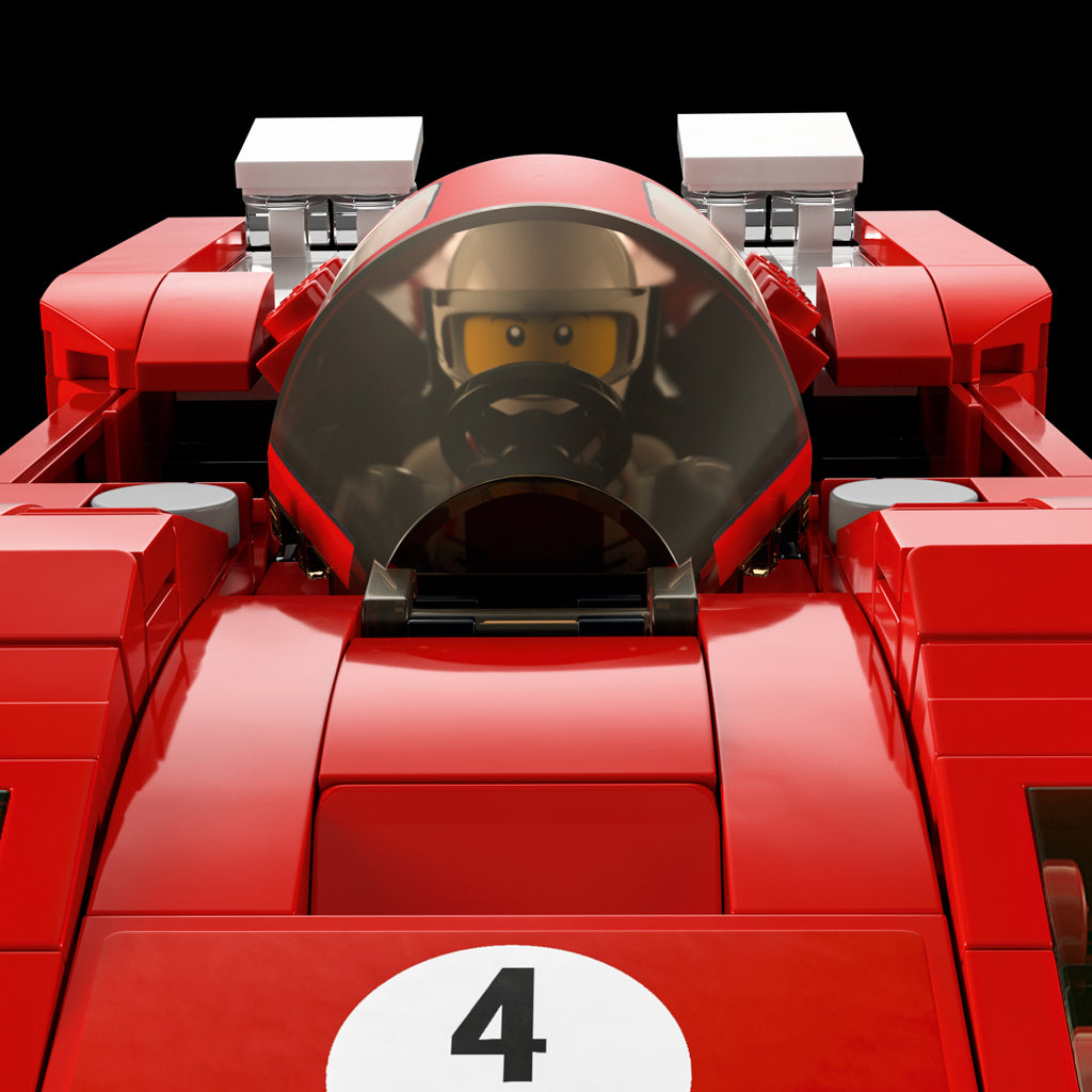 LEGO® Speed Champions 1970 Ferrari 512 M (76906) - Đồ chơi lắp ráp xe đua Ferrari cổ điển LEGO - ảnh 5 - Lego