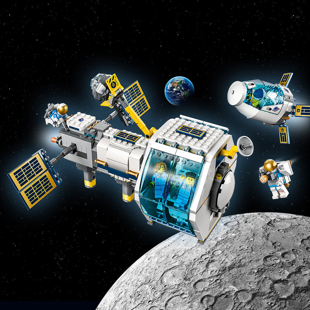 LEGO® City Lunar Space Station - Trạm Vũ Trụ Mặt Trăng - LEGO City 60349 LEGO - ảnh 5 - Lego