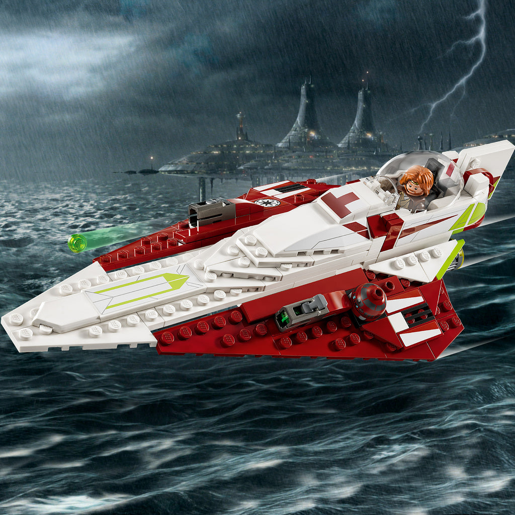 LEGO® Star Wars™ Obi-Wan Kenobi’s Jedi Starfighter™ - Mô hình lắp ráp Chiến hạm Jedi - LEGO 75333 - Hình ảnh bổ sung 10