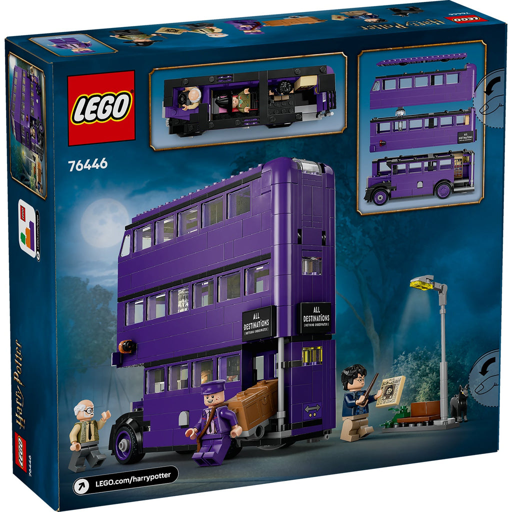 LEGO® Harry Potter™ Knight Bus™ Adventure - Đồ Chơi Lắp Ráp Xe Buýt Hiệp Sĩ LEGO 76446 LEGO - ảnh 4 - Lego