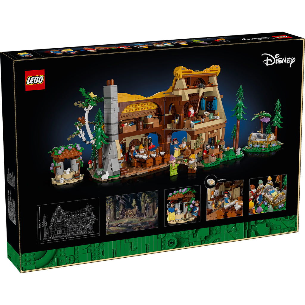 LEGO® Disney™ Snow White and the Seven Dwarfs Cottage Mô hình Ngôi nhà của Bảy Chú Lùn LEGO (43242) LEGO - Lego
