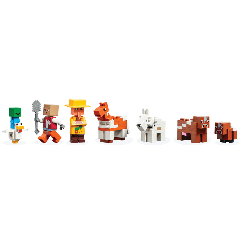 LEGO® Minecraft® The Red Barn - Mô Hình Chuồng Ngựa Đỏ 21187