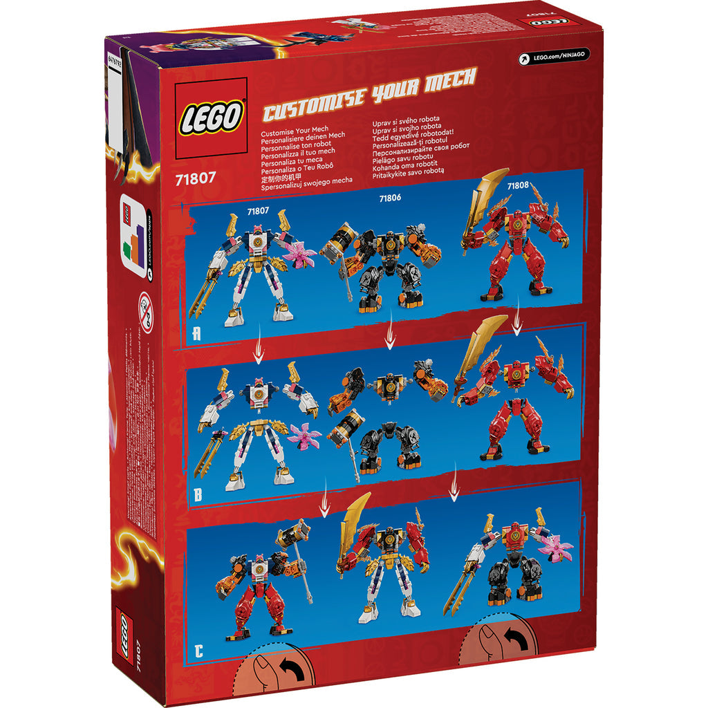 LEGO® NINJAGO® Sora’s Elemental Tech Mech - Đồ Chơi Lắp Ráp Robot Công Nghệ Nguyên Tố - LEGO 71807 LEGO - ảnh 6 - Lego