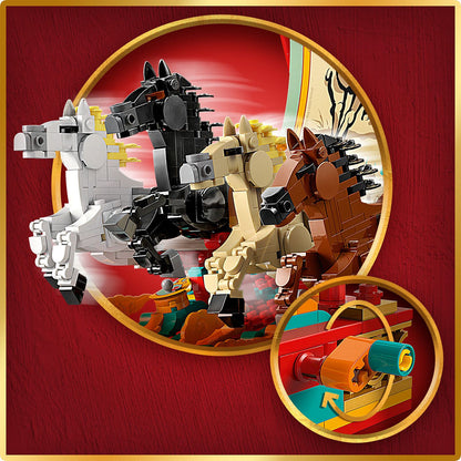 LEGO® Spring Festival Galloping Horse Canvas - Mô hình tranh ngựa phi Mã Đáo Thành Công - LEGO 80119 LEGO - ảnh 3 - LEGO Set