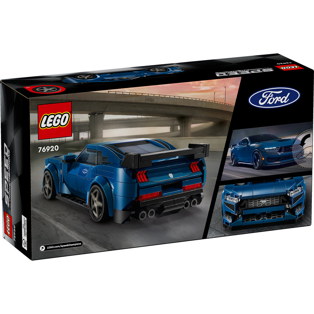 LEGO® Speed Champions Ford Mustang Dark Horse Sports Car - Bộ Đồ Chơi Lắp Ráp Xe Đua Thể Thao - LEGO 76920