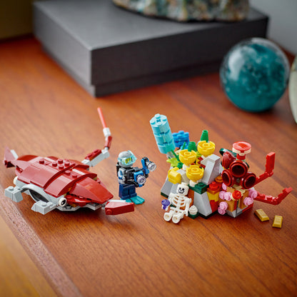 LEGO® Creator 3-in-1 Sunken Treasure Mission - Bộ Lắp Ráp Sứ Mệnh Kho Báu Dưới Biển - LEGO 31130 - Hình ảnh bổ sung 7