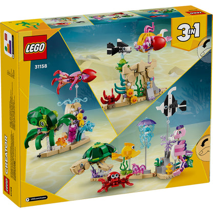 LEGO® Creator 3-in-1 Sea Animals - Đồ Chơi Lắp Ráp Sinh Vật Biển LEGO 31158 LEGO - LEGO Creator 3-in-1