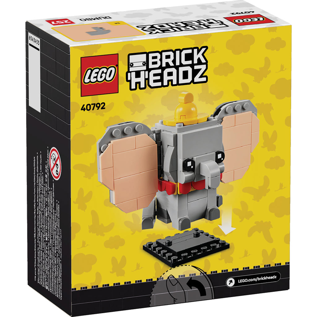 LEGO® BrickHeadz™ Dumbo - Mô Hình Lắp Ráp Voi Dumbo Disney - LEGO 40792 - Hình ảnh bổ sung 6