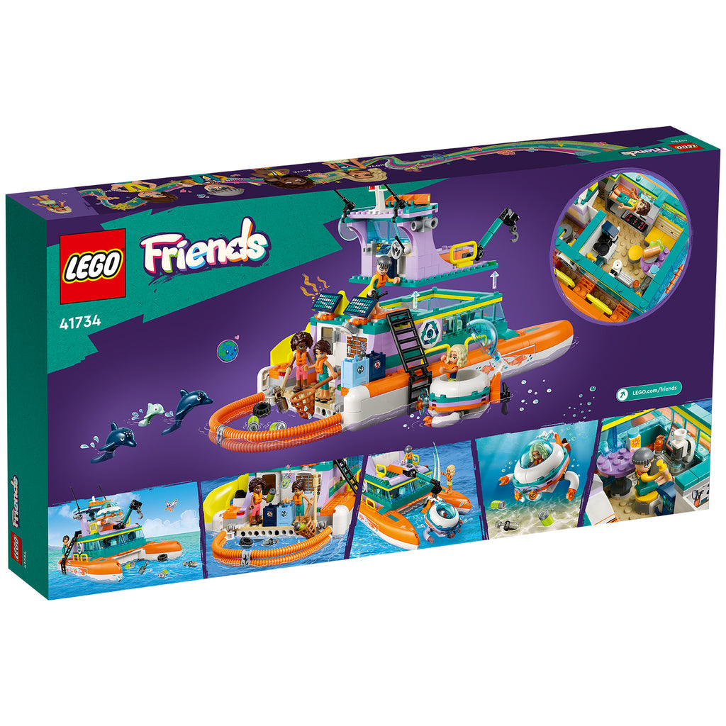 LEGO® Friends™ Sea Rescue Boat - Đồ chơi lắp ráp Tàu Cứu Hộ Biển - LEGO 41734 LEGO - ảnh 4 - Lego