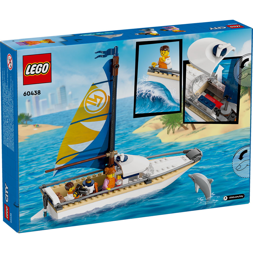 LEGO® City Sailboat - Đồ Chơi Lắp Ráp Thuyền Buồm LEGO 60438 LEGO - ảnh 5 - LEGO