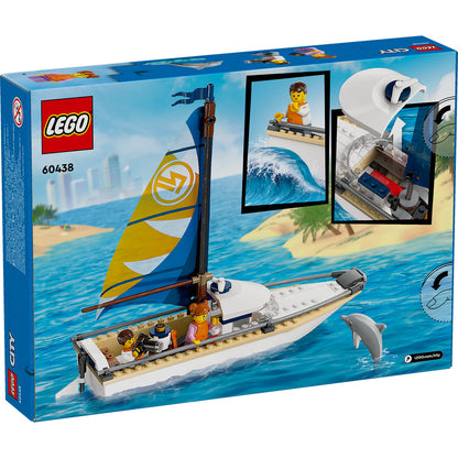 LEGO® City Sailboat - Đồ Chơi Lắp Ráp Thuyền Buồm LEGO 60438 LEGO - ảnh 5 - LEGO