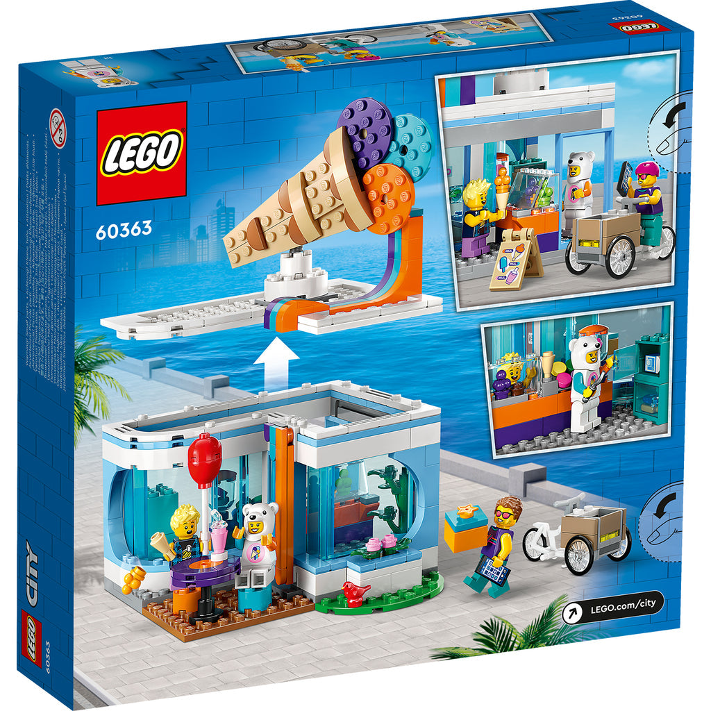 LEGO® City Ice-Cream Shop - Đồ Chơi Lắp Ráp Tiệm Kem Thành Phố 60363 LEGO - ảnh 2 - Lego