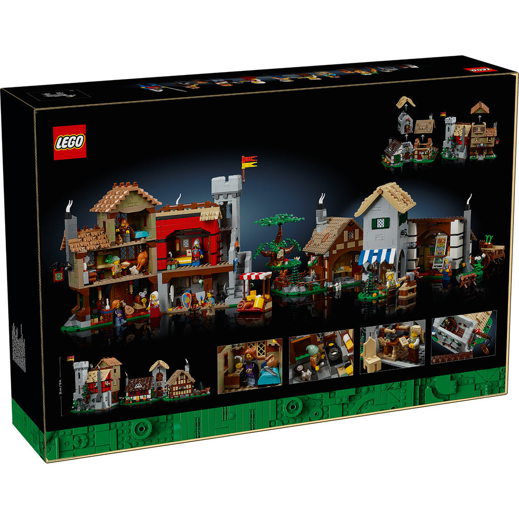 LEGO® ICONS™ Medieval Town Square - Mô hình Quảng trường Trung cổ - LEGO 10332