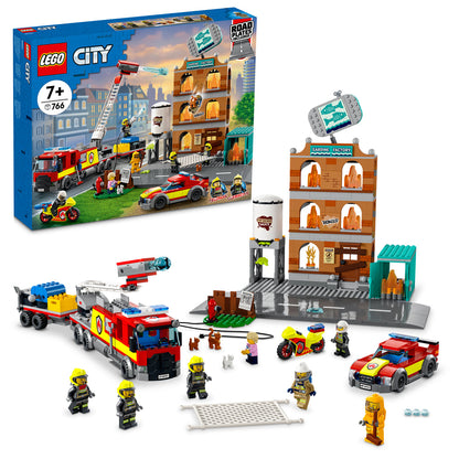 LEGO® City Fire Brigade - Bộ Đồ Chơi Lắp Ráp Lữ Đoàn Cứu Hỏa - LEGO 60321