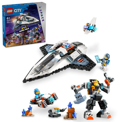 LEGO® City Space Explorers Pack - Bộ 3 Đồ Chơi Lắp Ráp Vũ Trụ - LEGO 60441 - Hình ảnh bổ sung 7