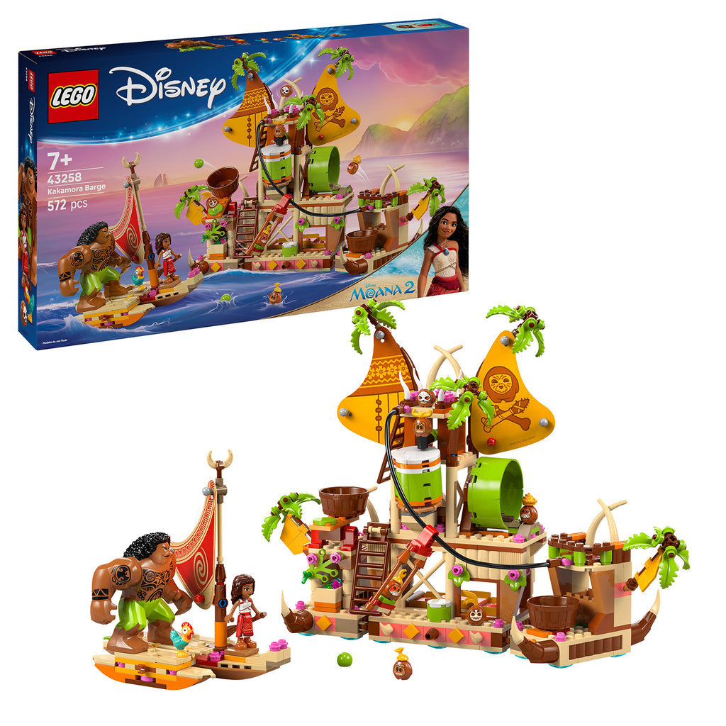 LEGO® Disney™ Moana 2 Kakamora Barge - Đồ chơi lắp ráp Disney Moana 2 LEGO 43258 LEGO - ảnh 1 - LEGO