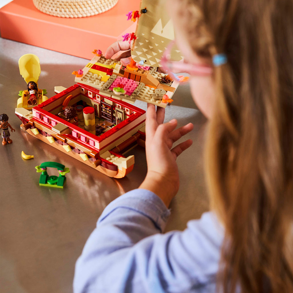 LEGO® Disney™ Moana's Adventure Canoe - Bộ Lắp Ráp Thuyền Phiêu Lưu Moana (43270) LEGO - ảnh 1 - Building Sets