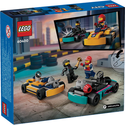 LEGO® City Go-Karts and Race Drivers - Đồ chơi lắp ráp xe đua - LEGO 60400 LEGO - Đồ chơi lắp ráp