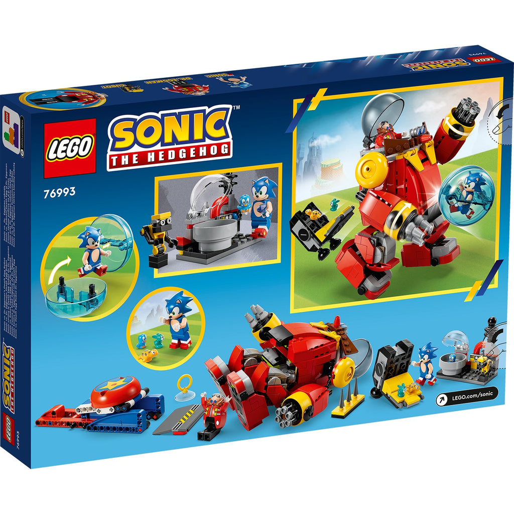LEGO® Sonic the Hedgehog™ Sonic vs. Dr. Eggman's Death Egg Robot - Đồ chơi lắp ráp LEGO 76993 LEGO - ảnh 4 - Building Sets