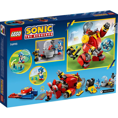 LEGO® Sonic the Hedgehog™ Sonic vs. Dr. Eggman's Death Egg Robot - Đồ chơi lắp ráp LEGO 76993 LEGO - ảnh 4 - Building Sets