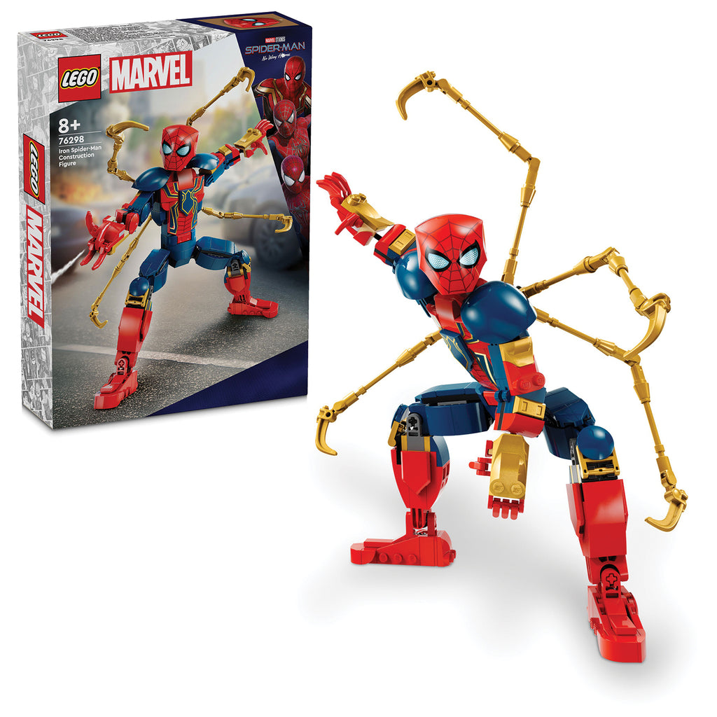 LEGO® Marvel Iron Spider-Man Construction Figure - Mô Hình Lắp Ráp Siêu Anh Hùng 76298 - LEGO