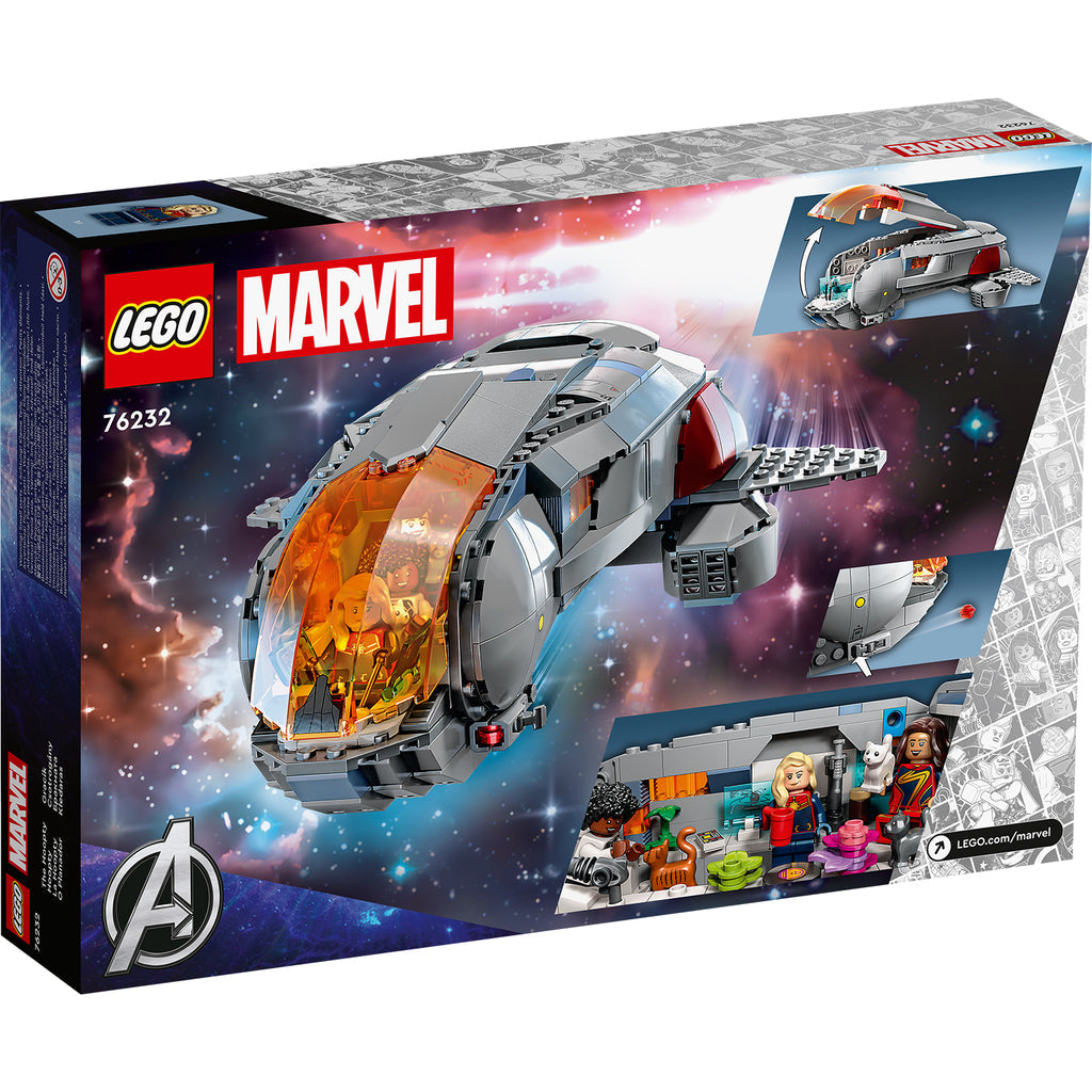 LEGO® Marvel The Hoopty - Đồ chơi lắp ráp Tàu Vũ Trụ Biệt Đội Marvels - LEGO 76232 LEGO - ảnh 4 - Lego
