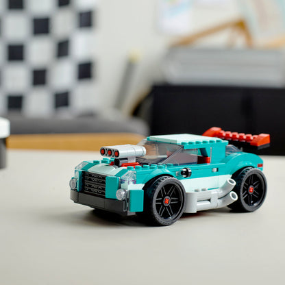 LEGO® Creator 3-in-1 Street Racer - Đồ Chơi Lắp Ráp Xe Đua Đường Phố - LEGO 31127 LEGO - ảnh 2 - LEGO