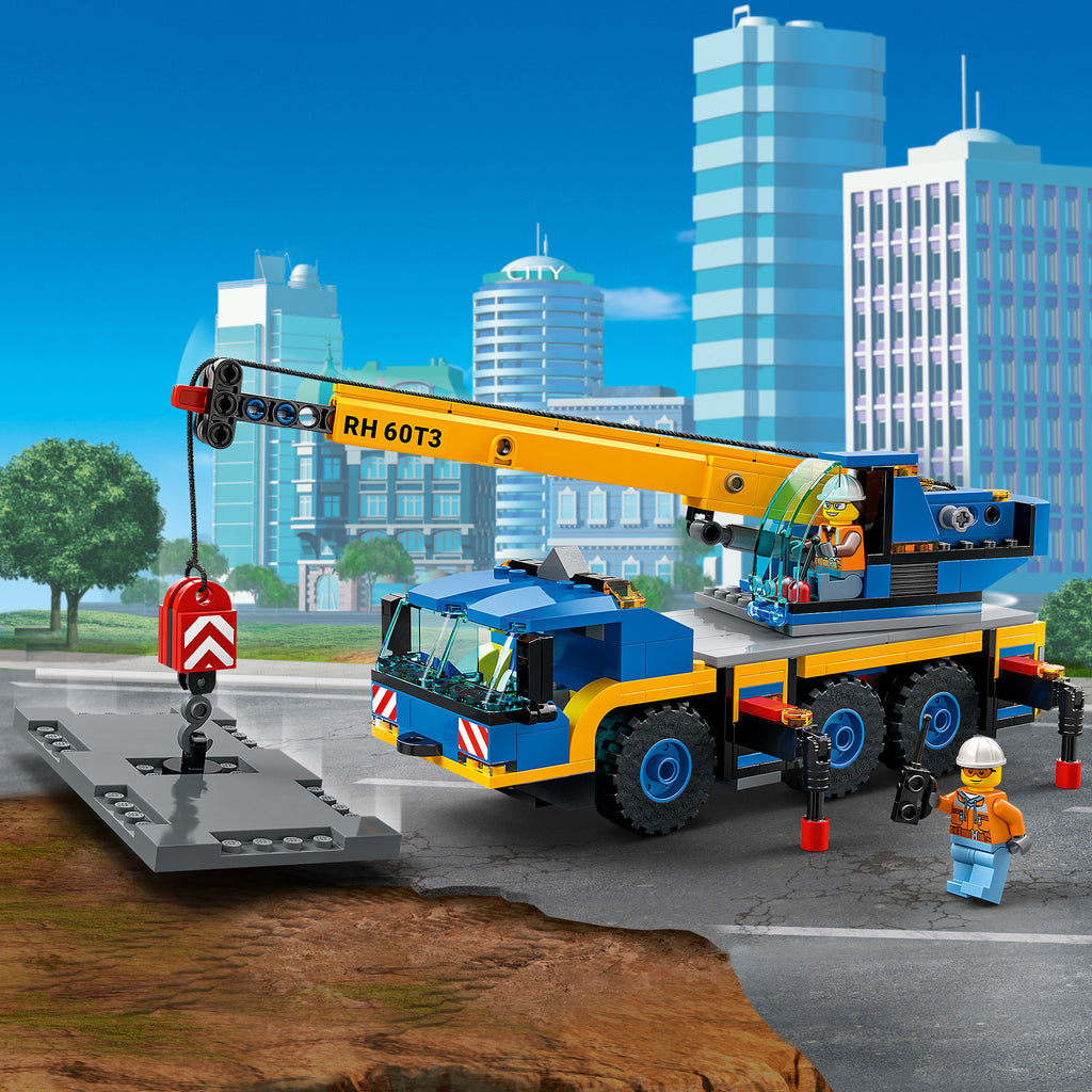 LEGO® City Mobile Crane - Xe Cần Cẩu Di Động - LEGO 60324 LEGO - ảnh 4 - Đồ chơi lắp ráp