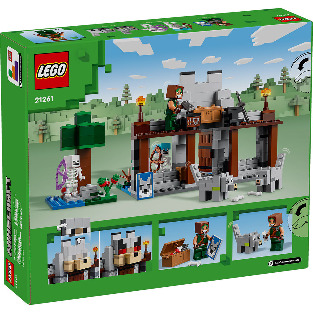 LEGO® Minecraft® The Wolf Stronghold - Đồ Chơi Lắp Ráp Pháo Đài Sói 21261 LEGO - ảnh 5 - LEGO Building Sets