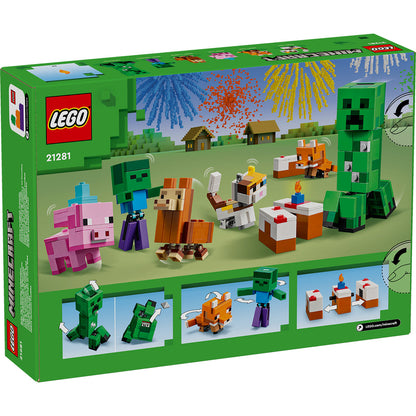 LEGO® Minecraft Baby Pig’s Birthday Celebration - Đồ chơi lắp ráp chủ đề Minecraft - LEGO 21281 LEGO - ảnh 2 - Lego