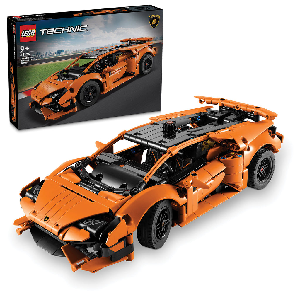 LEGO® Technic™ Lamborghini Huracán Tecnica Orange - Mô Hình Lắp Ráp Siêu Xe LEGO 42196 - Hình ảnh bổ sung 10