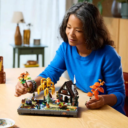LEGO® Icons Autumn Cottage Garden - Mô Hình Nhà Vườn Mùa Thu - LEGO 11372 - Góc nhìn khác 3