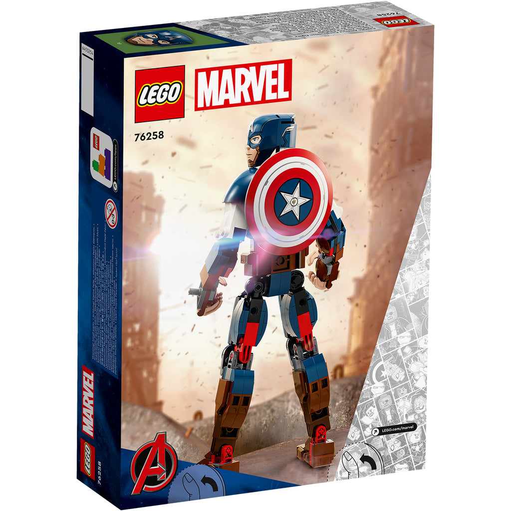 LEGO® Marvel Captain America Construction Figure - Mô hình lắp ráp Đội trưởng Mỹ - LEGO 76258 LEGO - ảnh 2 - Building Sets