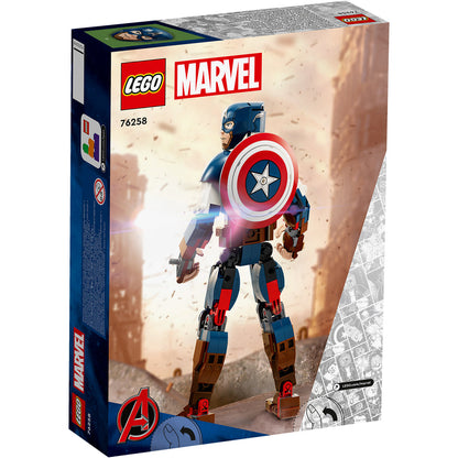 LEGO® Marvel Captain America Construction Figure - Mô hình lắp ráp Đội trưởng Mỹ - LEGO 76258 LEGO - ảnh 2 - Building Sets