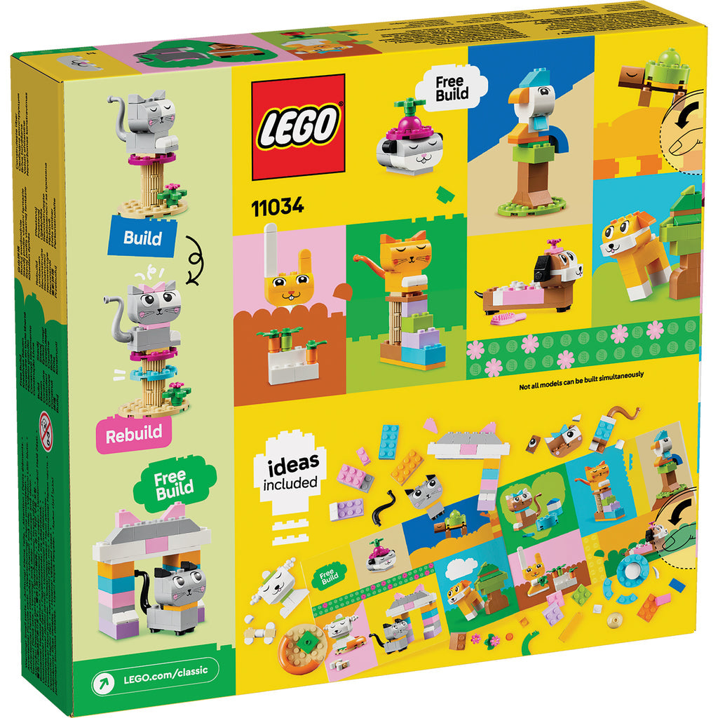 LEGO® Classic Creative Pets - Bộ Đồ Chơi Lắp Ráp Thú Cưng Sáng Tạo - LEGO 11034 LEGO - ảnh 2 - LEGO Sets