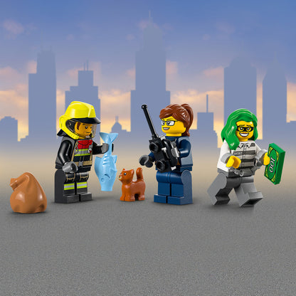 LEGO® City Fire Rescue & Police Chase - Đồ Chơi Lắp Ráp Xe Cứu Hỏa & Cảnh Sát Rượt Đuổi LEGO 60319 LEGO - ảnh 5 - Lego
