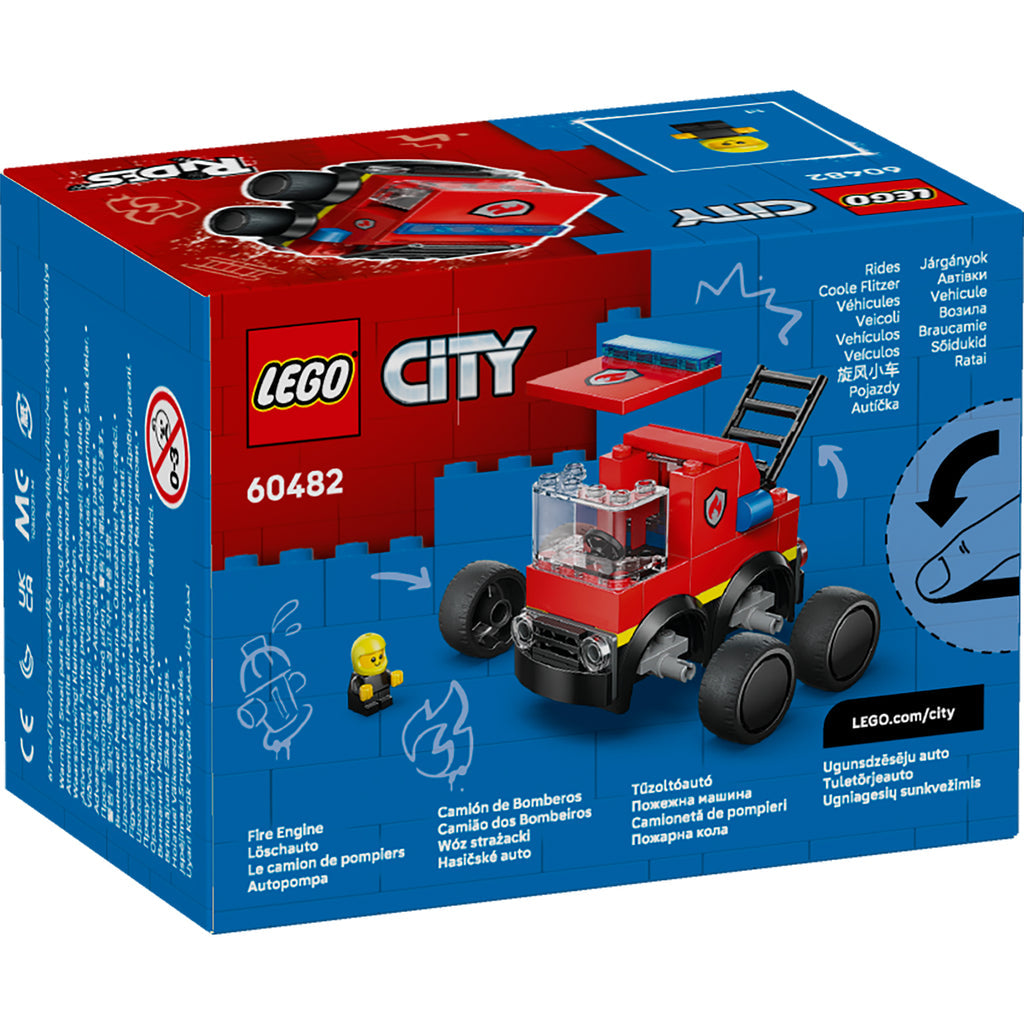 LEGO® City Rides – Fire Engine Đồ Chơi Lắp Ráp Xe Cứu Hỏa LEGO 60482 LEGO - ảnh 3 - Lego