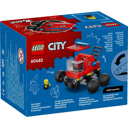 LEGO® City Rides – Fire Engine Đồ Chơi Lắp Ráp Xe Cứu Hỏa LEGO 60482 LEGO - ảnh 3 - Lego