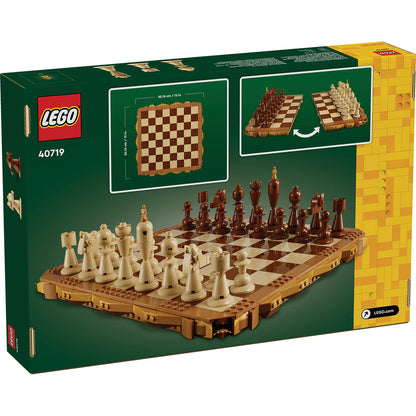 LEGO® Traditional Chess Set - Bộ Cờ Vua Truyền Thống 2-trong-1 - LEGO 40719