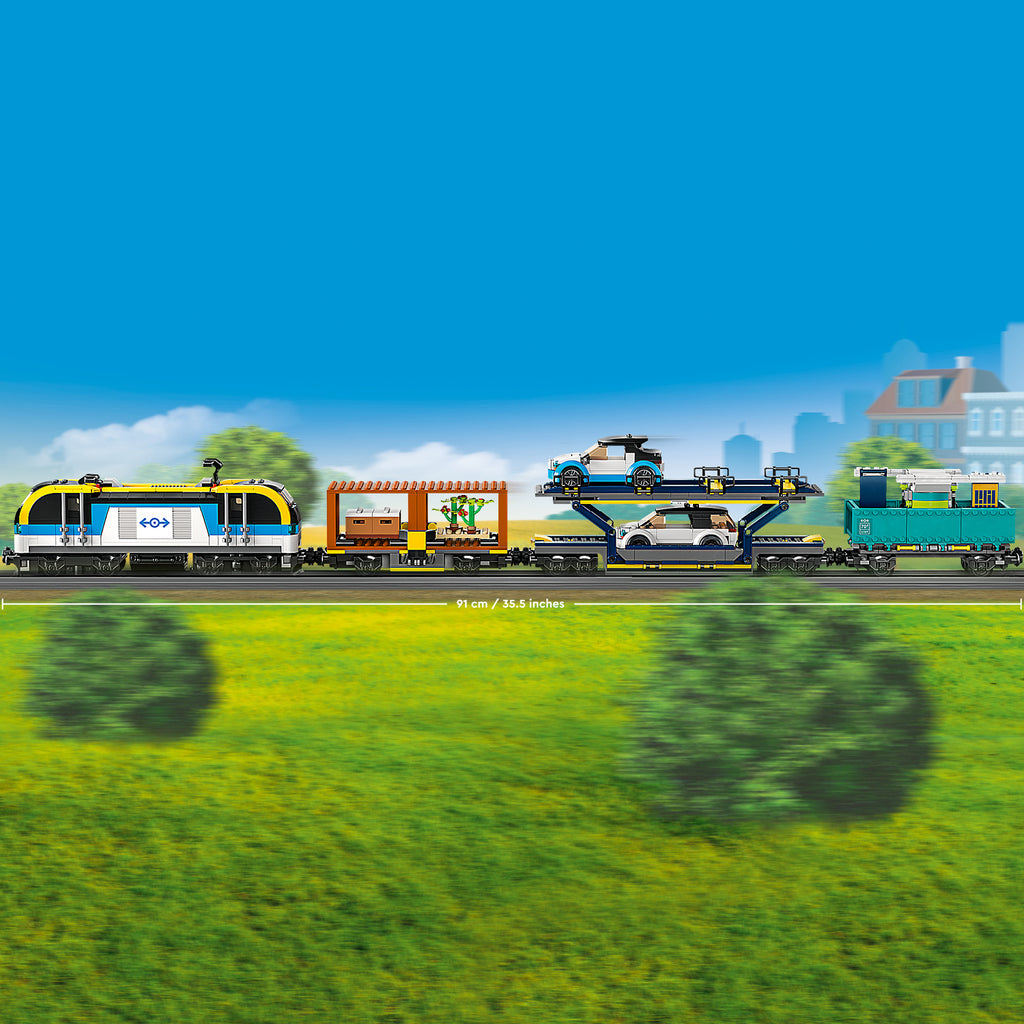 LEGO® City Freight Train - Tàu Hỏa Chở Hàng Điều Khiển Từ Xa - LEGO 60336