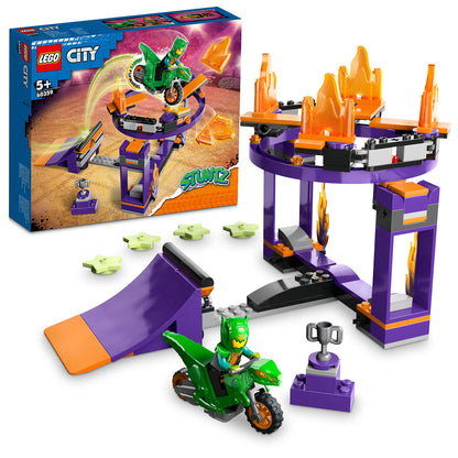 LEGO® City Dunk Stunt Ramp Challenge - Bộ Đồ Chơi Xe Mô Tô Nhảy Cầu Mạo Hiểm LEGO 60359 LEGO - ảnh 6 - Building Sets